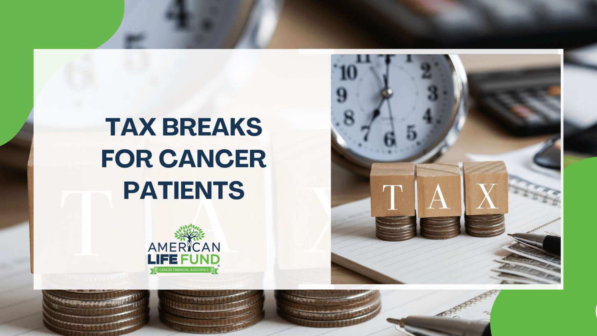 Tax Breaks for Cancer Patients