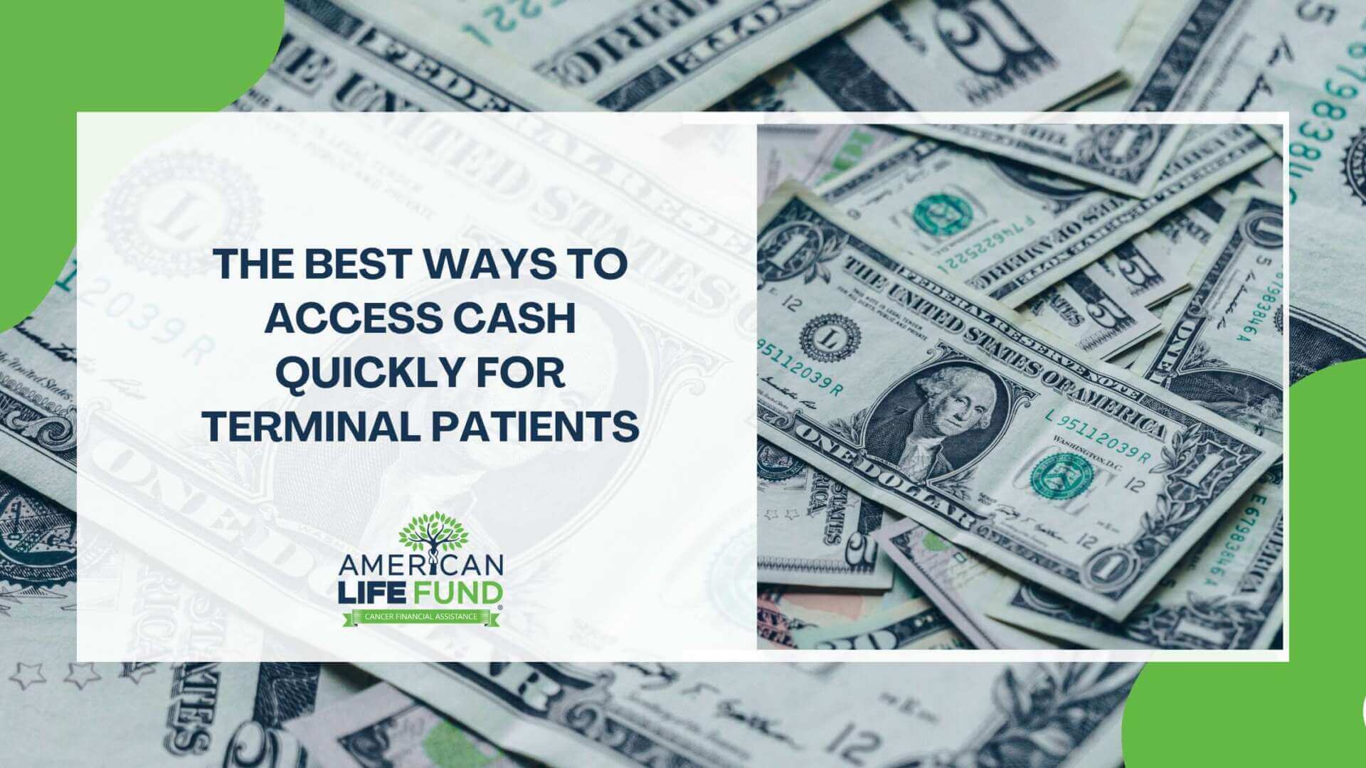 The Best Ways to Access Cash Quickly for Terminal Patients