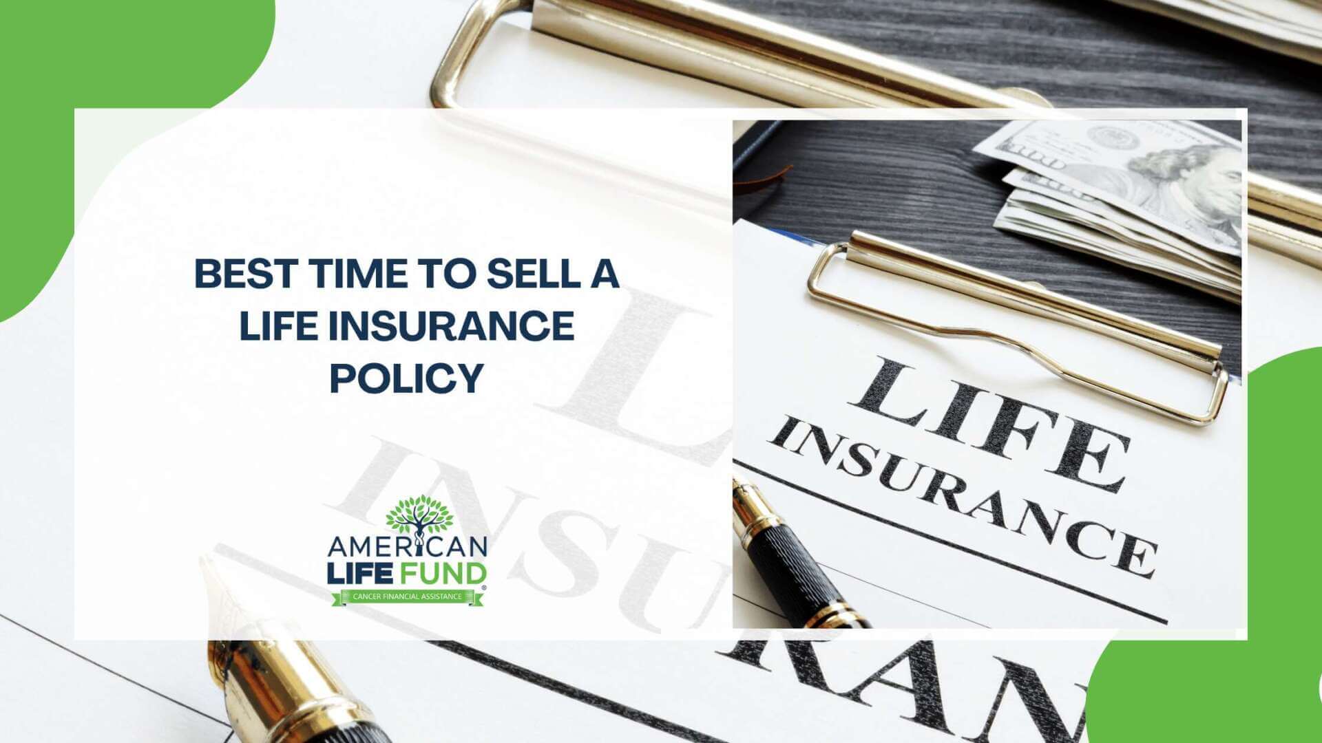 Best Time to Sell a Life Insurance Policy
